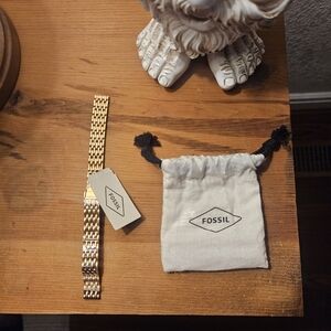 Fossil Gold-Tone Bracelet